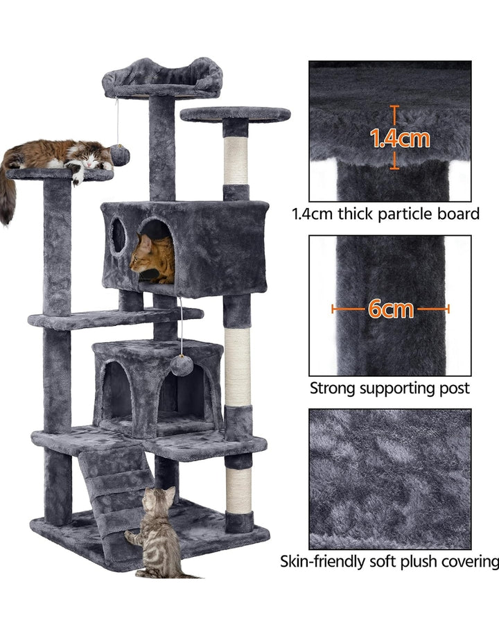 Cat Tree And Multi-Level Playground