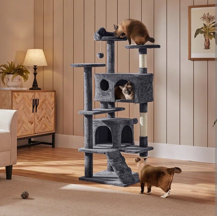 Cat Tree And Multi-Level Playground
