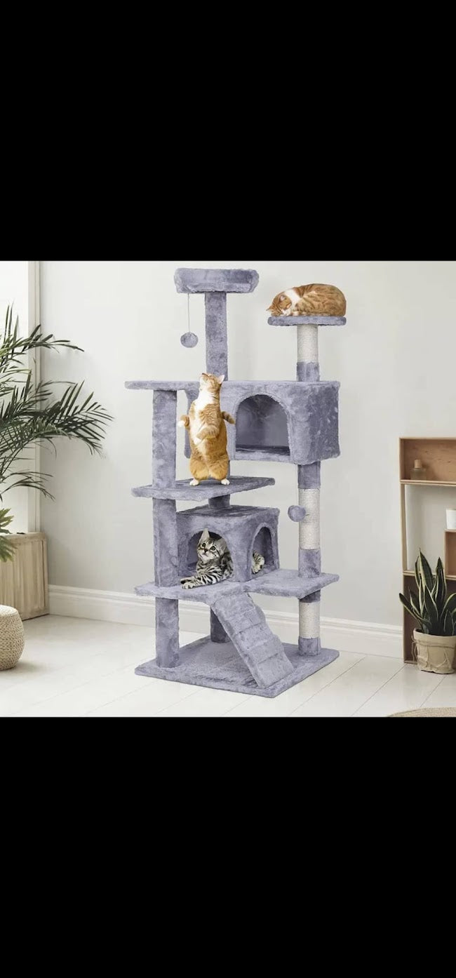 Cat Tree And Multi-Level Playground