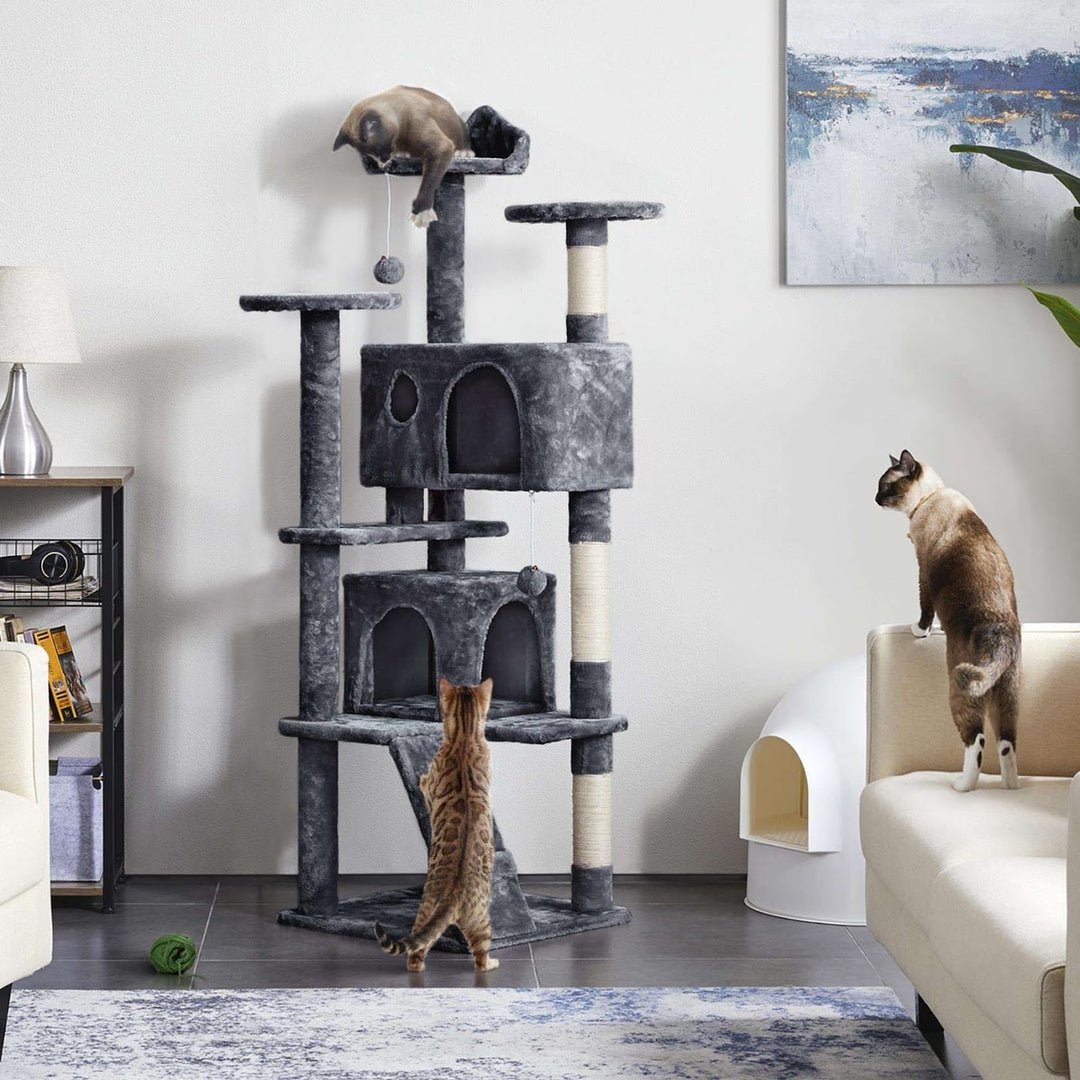 Cat Tree And Multi-Level Playground