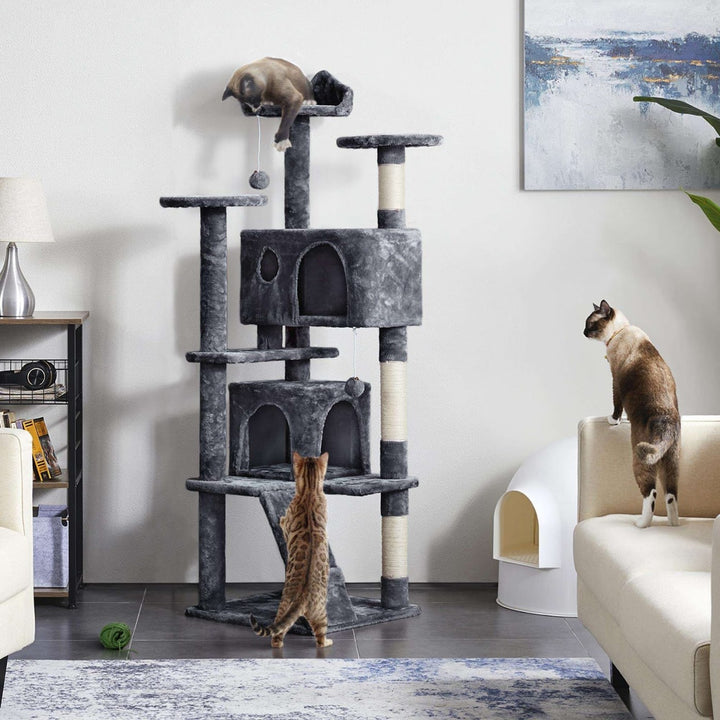 Cat Tree And Multi-Level Playground