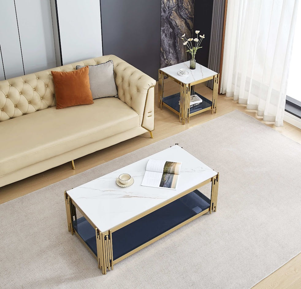 Modern Luxury Marble Coffee Table