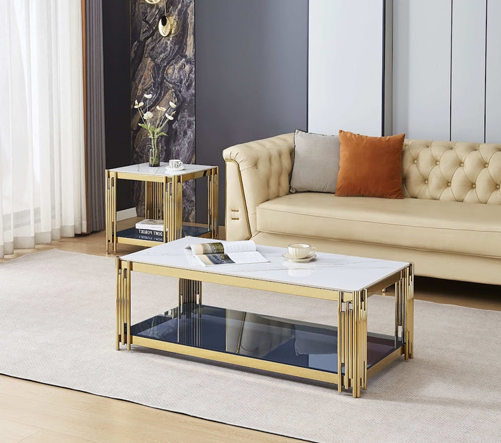 Modern Luxury Marble Coffee Table