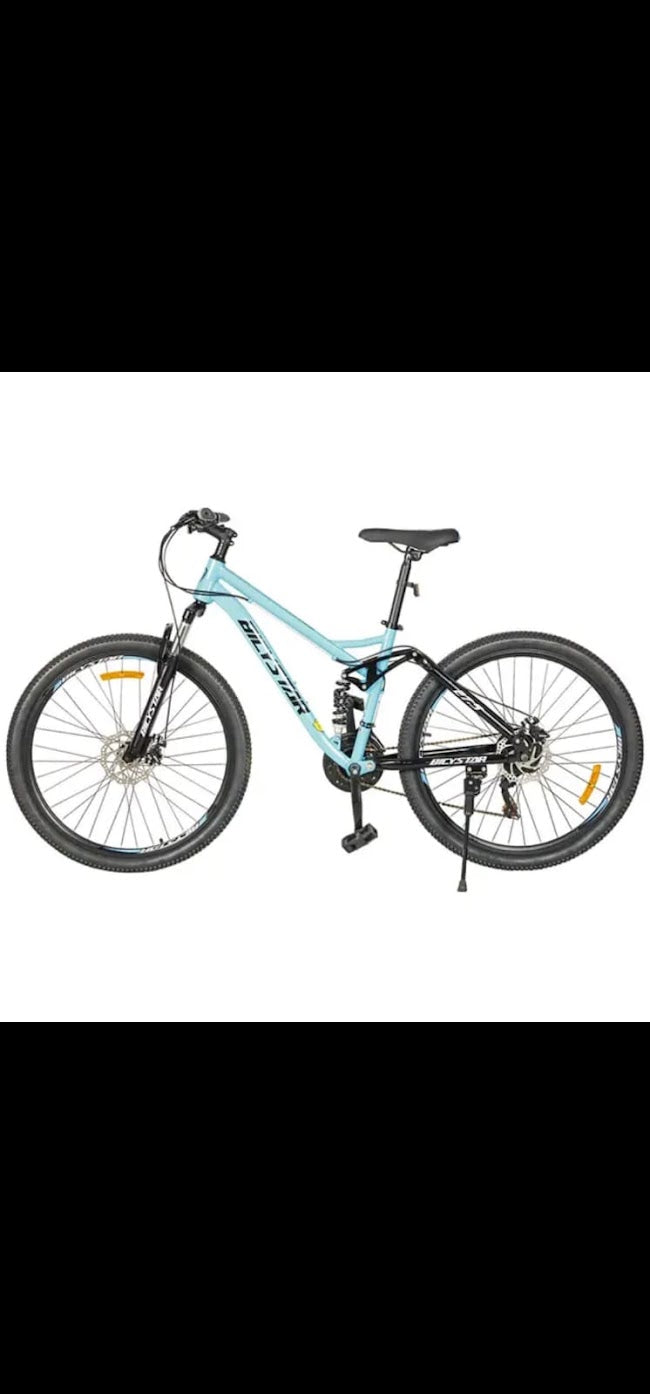 Mountain Bikes - 26" Blue Color And 27.5" Silver Black Color
