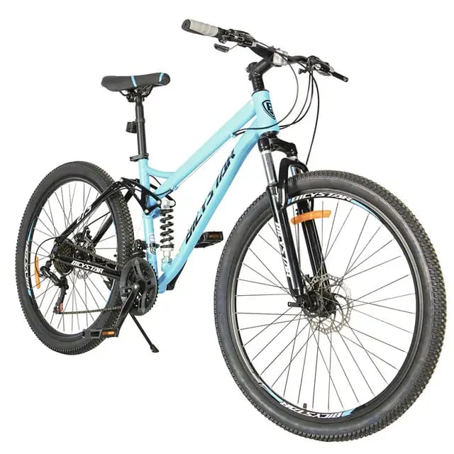 Mountain Bikes - 26" Blue Color And 27.5" Silver Black Color